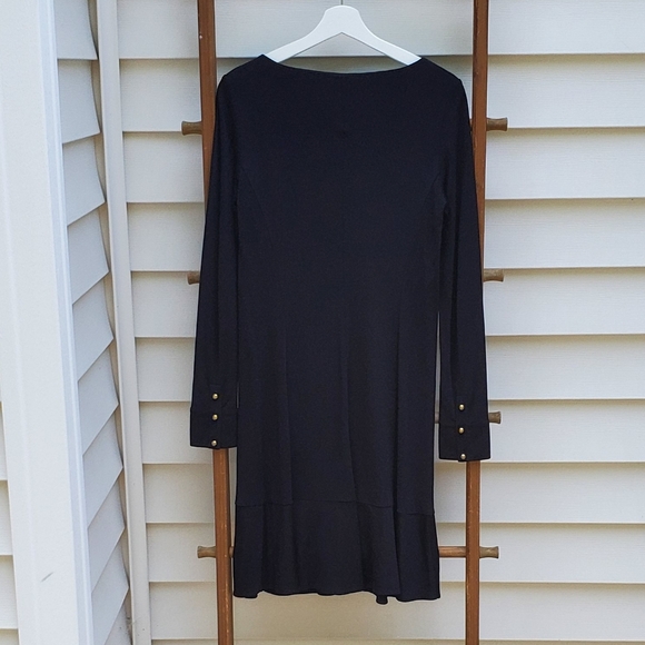 Tory Burch Black Long Sleeve Dress - Picture 5 of 9